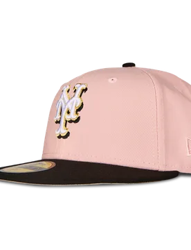 FIFTY Unisex Caps - Pink - Size 7 1/4 - Cotton - Pink - Size: 7 1/4 - New era - FashionsVida