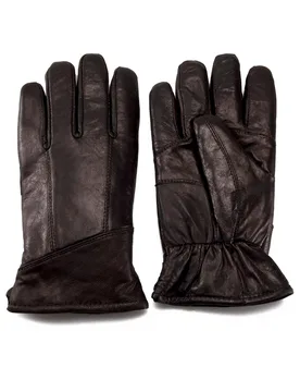 Mens Leather & Sheepskin Gloves - - Size: M - Nordvek - FashionsVida