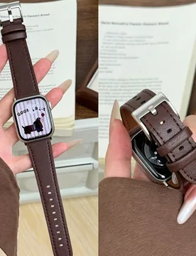 Pieza Correa de anillo de PU para mujer compatible con Apple Watch 38MM 40MM 41MM 42MM 44MM 45MM 46MM 49MM Ultra 11/10/9/8/7/6/5/4/3/2 SE 42mm/44mm/45 - Shein - FashionsVida
