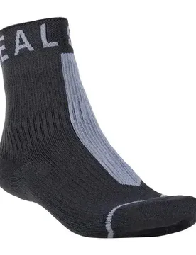 Socken All Weather mit Hydrostop Dunton schwarz grau - XL XL adult - Sealskinz - FashionsVida