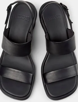 Sandalias de cuña de mujer de piel louise sandal - Camper - FashionsVida