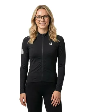 Maglia A Maniche Lunghe Passion Z6 Temps Black - KALAS - FashionsVida