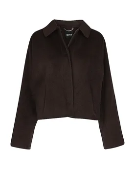 Wolljacke CAFETA_DF braun 38 Damen - BOSS - FashionsVida