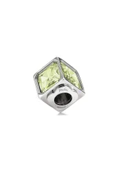Womens 3p16f008ce Ladies Charm - Green Sterling Silver - One Size