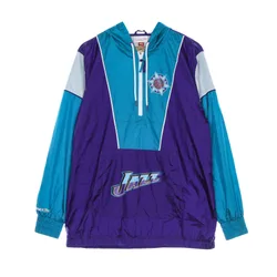 Giacca a Vento Infilabile Uomo Nba Highlight Reel Windbreaker Hardwood Classics Utajaz Original Team Colors