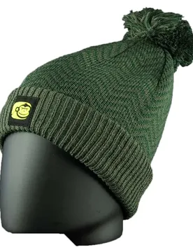 Therma Pro Bobble Beanie Green One Size Men - Ridgemonkey - FashionsVida