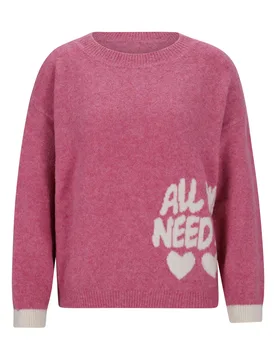 L/XL PULLOVER WITH WORDING female - L/XL - FashionsVida