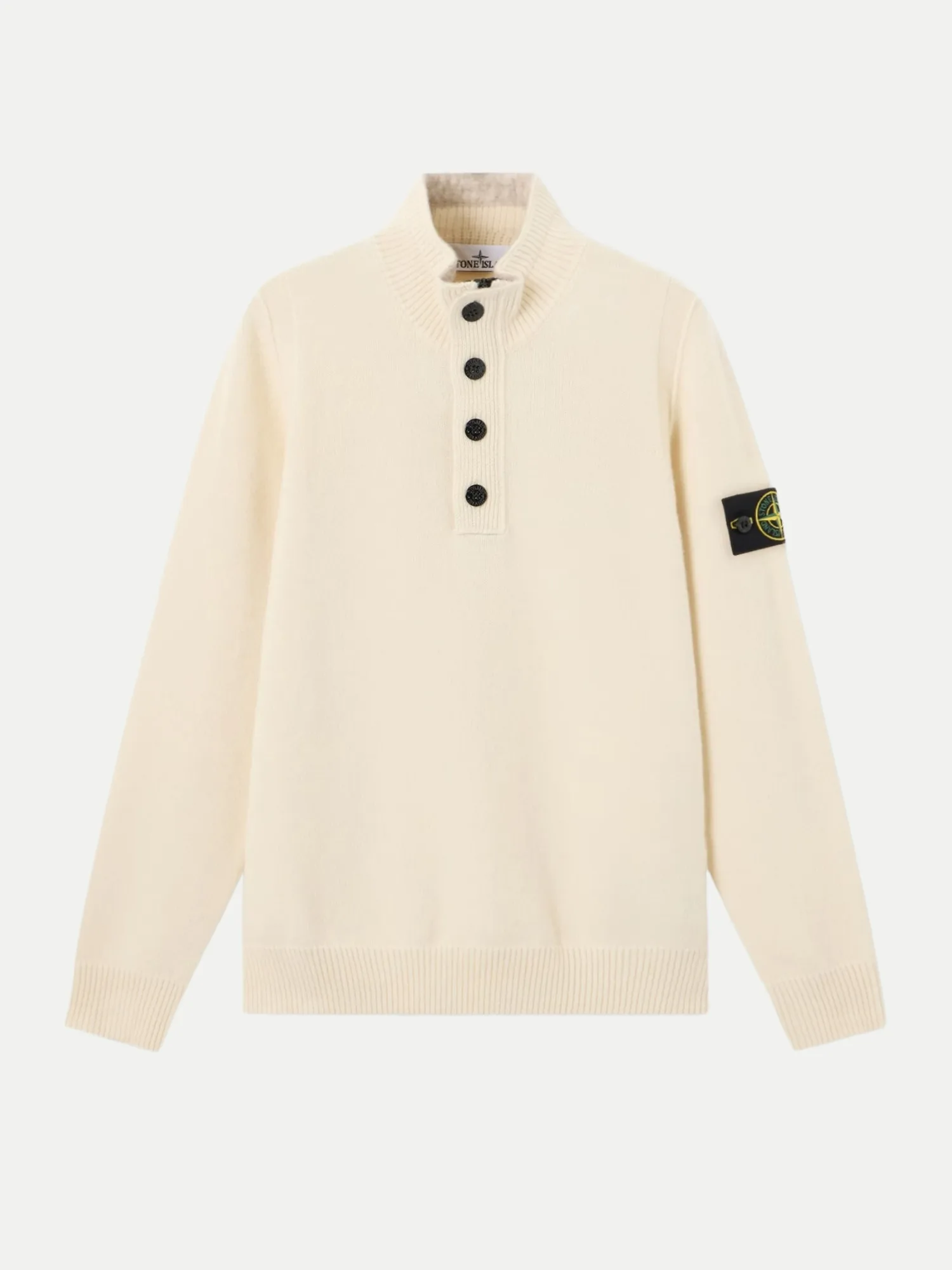 Regular-Fit Pullover aus Wolle-Mix Beige XL - Stone island - FashionsVida
