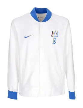 Felpa Leggera College Uomo Nba City Edition Showtime Dri-fit Jacket Bronet White/white/white/royal Blue - NIKE NBA - FashionsVida