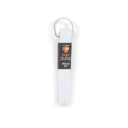 Lacet Plat 90 Cm blanc u unisex