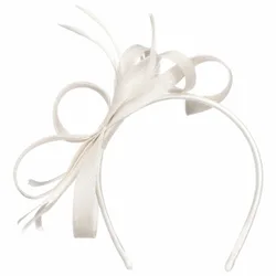 Alicia Fascinator by - white - Damen - Size: One Size