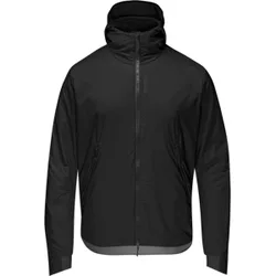 Concurve Windstopper® Insulated Hooded Laufjacke Herren Black Gr. S