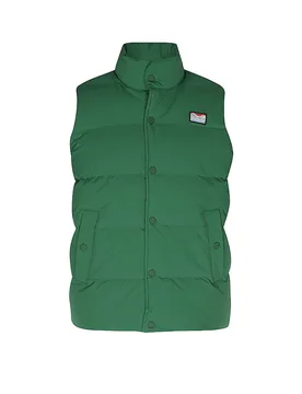 Chaleco Everest sin capucha para hombre verde oscuro L - Superdry - FashionsVida