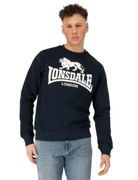 Sweat-shirt Go Sport Dark Navy / Ecru 3XL - Lonsdale - FashionsVida