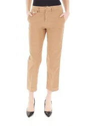 Pantalone in cotone LIU JEANS CAMMELLO 27