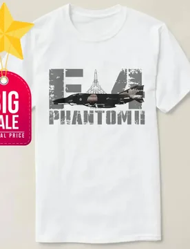 F-4 Phantom II Fighter T-Shirt 100% Cotton O-Neck Short Sleeve Summer Casual Mens T-shirt Streetwear - Aliexpress - FashionsVida
