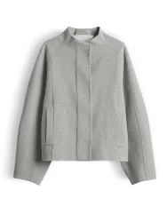 Wolljacke HATURA hellgrau 36 Damen
