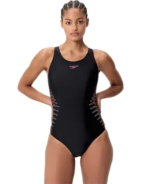 Bañador de natación para mujer Placement Muscleback 1 Piece - Speedo - FashionsVida