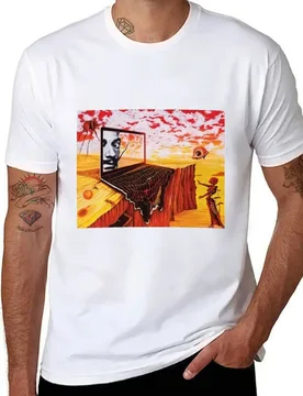 Salvador Dali Art Print T-Shirt man t shirts high quality luxury brand t shirt for man 100 percent cotton T-Shirt - Aliexpress - FashionsVida