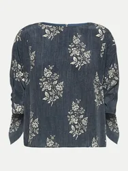 Seidenbluse WKDADONE Blau 36