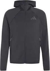 Polaire stretch à capuche - Xperior VK Fleece Hooded Jkt M Black - Taille M - Noir