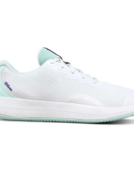 Intrigue Lite All Court Shoes White / Bay / Skipper Blue UK 6.5 - Wilson - FashionsVida