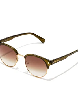 Gafas de sol New Classic Rounded - Olive Earth - Hawkers - FashionsVida