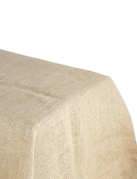 Jute Tischdecke Rechteckig 240 x 120 cm - ARTYFETES - FashionsVida