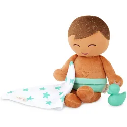 Muñeco peluche de baño, pelo marron