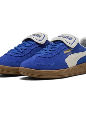 Baskets Palermo Premium Suede Vivid Blue / Warm White EU 38 1/2 Homme - Puma - FashionsVida