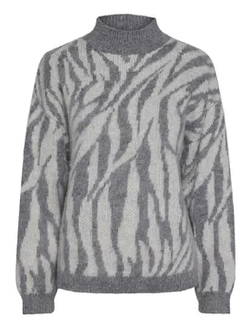 PCNOELA LS ONECK KNIT BC female - L - FashionsVida