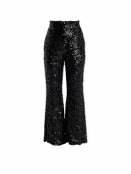 Pantaloni Flared Fit nero 38