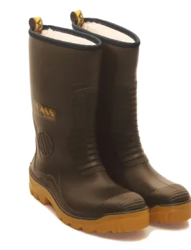 R Rubber Boots Khaki UK 9 Men - Vass - FashionsVida