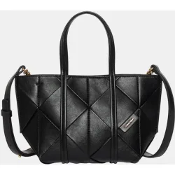 Bolso bandolera mini con acabado trenzado