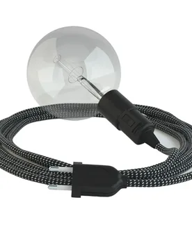 Cables Suspension Luminaire Rt41 3 M White / Black One Size - Creative - FashionsVida