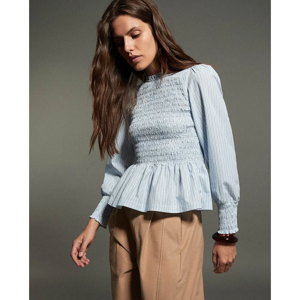 Sfera - Blusa rayas goma - Sfera - FashionsVida