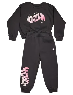 Bubble Unisex Tracksuits - Grey - Size 6 - 7 Years - Cotton Fleece - Grey - Size: 6 - 7 Years - Jordan - FashionsVida