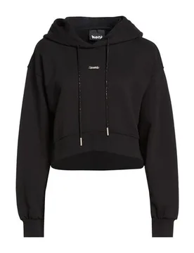 Sudadera Mujer Negro L Mujer - Disclaimer - FashionsVida