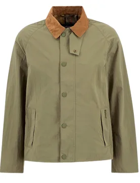 Giacca tracker showerproof jacket - dusty olive - Barbour - FashionsVida