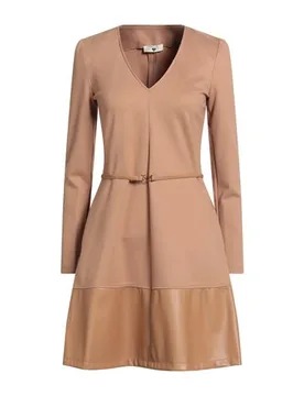 Minivestido Mujer Camel L,S Mujer - TWINSET - FashionsVida
