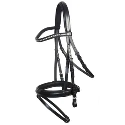 Schockemöhle Sports Trense BERLIN, black/silver VB