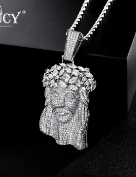 GUCY Big Jesus Necklace & Pendant With Tennis Chain Gold Color Iced Out Cubic Zircon Men's Hip Hop Jewelry Gift - Aliexpress - FashionsVida