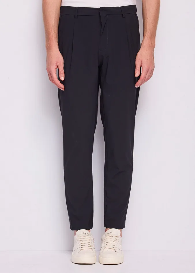 GAUDI pantalone in nylon uomo blu - Gaudi - FashionsVida