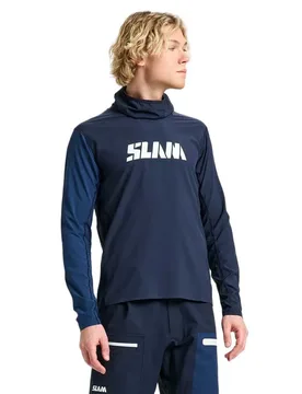 Rash Guard à Manches Longues Et à Capuche Od Tech Dark Navy XS - SLAM - FashionsVida