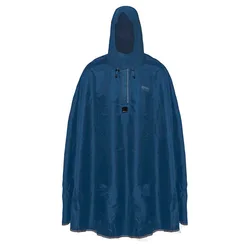 Brn Poncho Impermeabile Blue