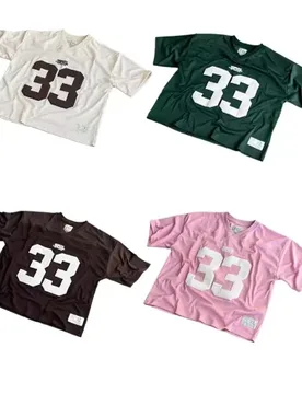 Streetwear Y2K Mesh Jersey Quick Dry T Shirt Breathable Men Women Oversized College Sports Wear Unisex Football Training Wear - Aliexpress - FashionsVida