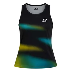 Singapore Sleeveless T-shirt Black XL
