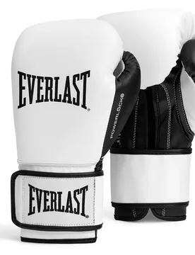 Gants De Boxe Powerlock Og White / Black 16 oz - Everlast - FashionsVida