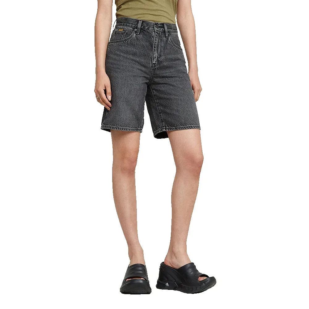 Jeans Corti Viktoria Bermuda Faded Eolith Grey 26 - G-Star - FashionsVida