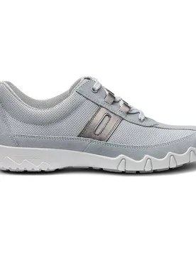 Women's Wide Fit 'Leanne II' Trainers in Pale Blue Size: 3 - Pale Blue - Size: 3 - Hotter - FashionsVida